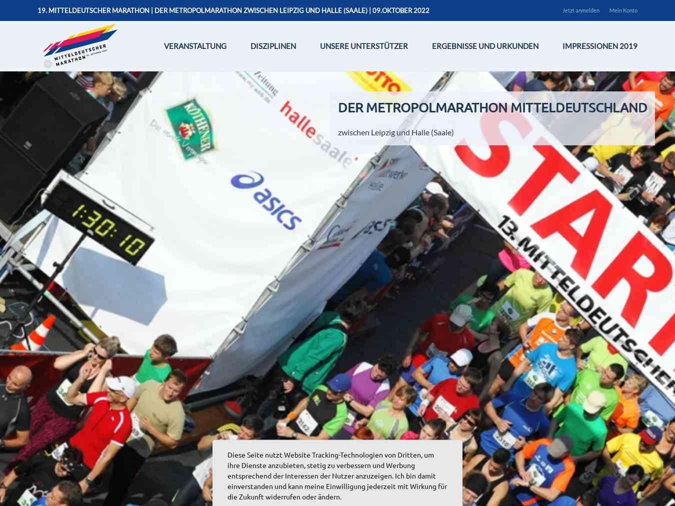 Veranstalterhomepage - http://www.mitteldeutscher-marathon.de/
