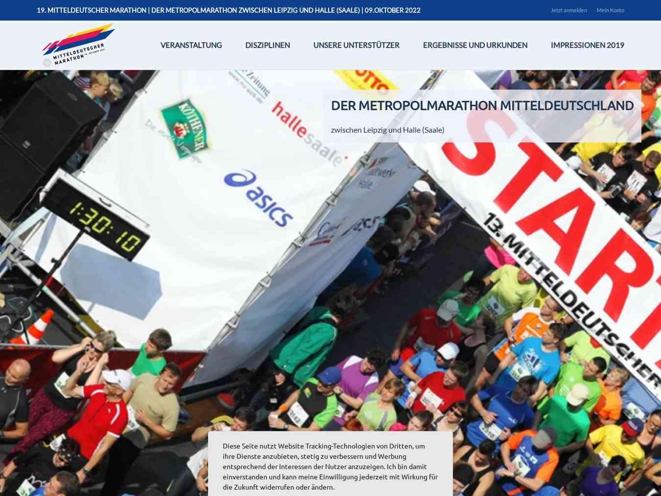 Veranstalterhomepage - http://www.mitteldeutscher-marathon.de