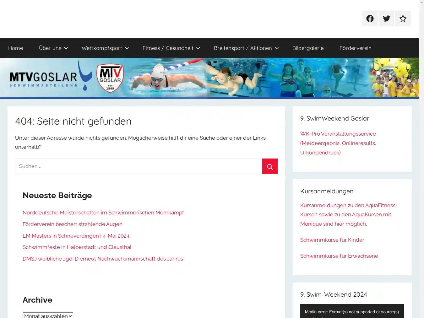 Veranstalterhomepage - http://www.schwimmen.mtv-goslar.de/Seiten/Veranstaltungen.htm