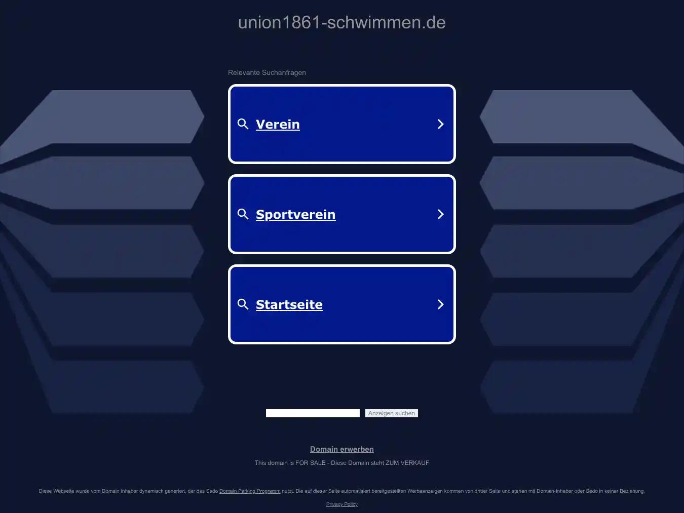 Veranstalterhomepage - https://www.union1861-schwimmen.de