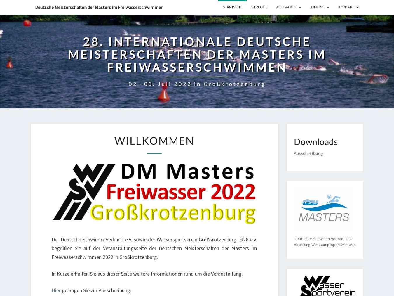 Veranstalterhomepage - http://www.dm-freiwasser.de/